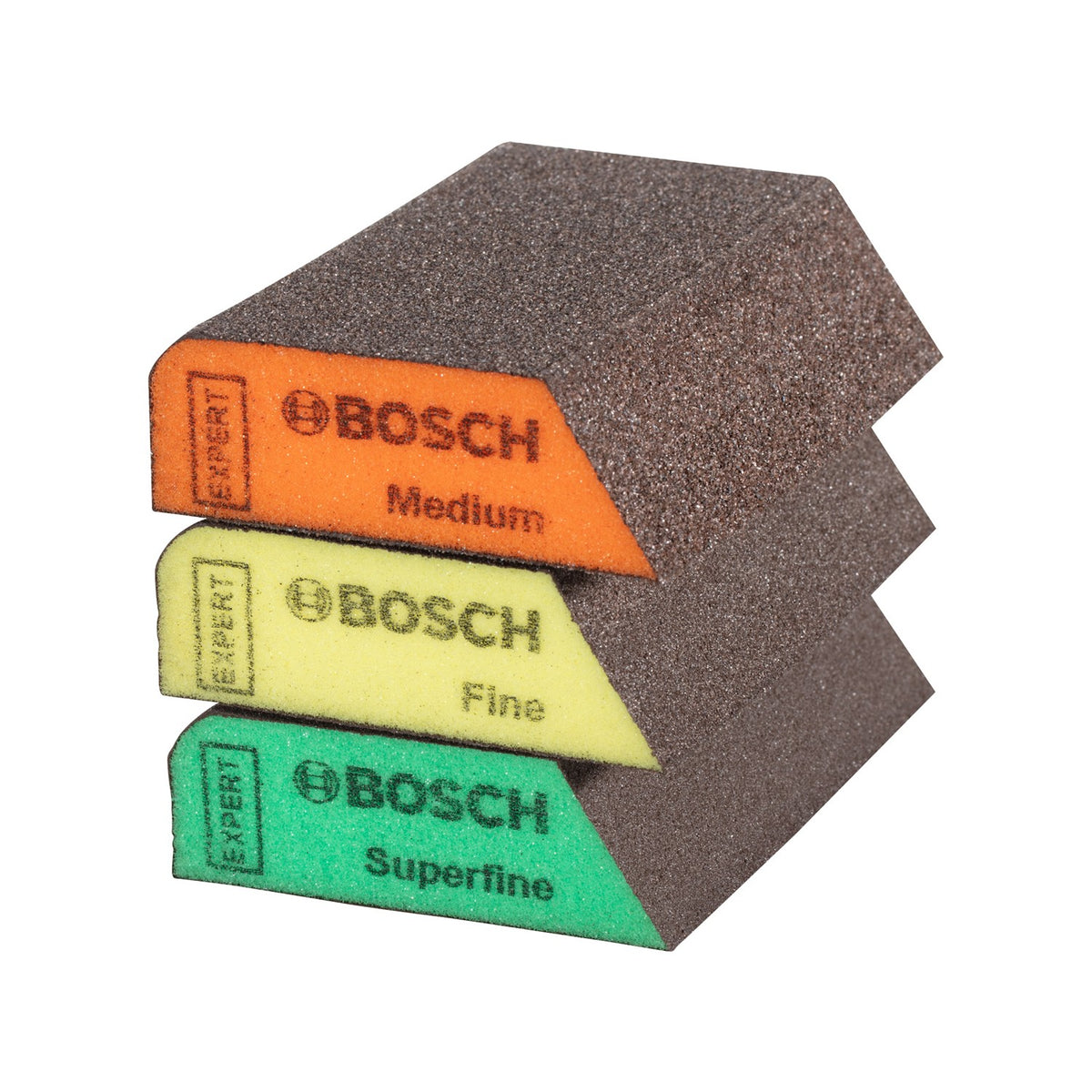 Juego De 3 Tacos S470 Abrasivos 69 X 97 X 26 Mm Expert Bosch 2608901174