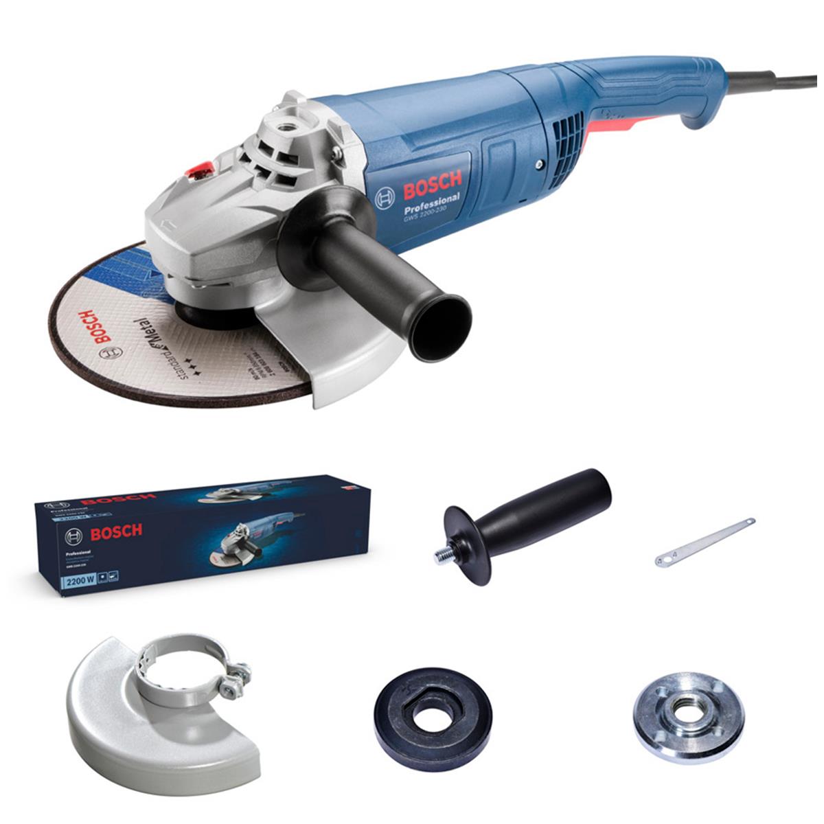 Esmeril de 9" 2,200W M14 VULCANO (GWS 2200-230) Bosch 06018F20G0