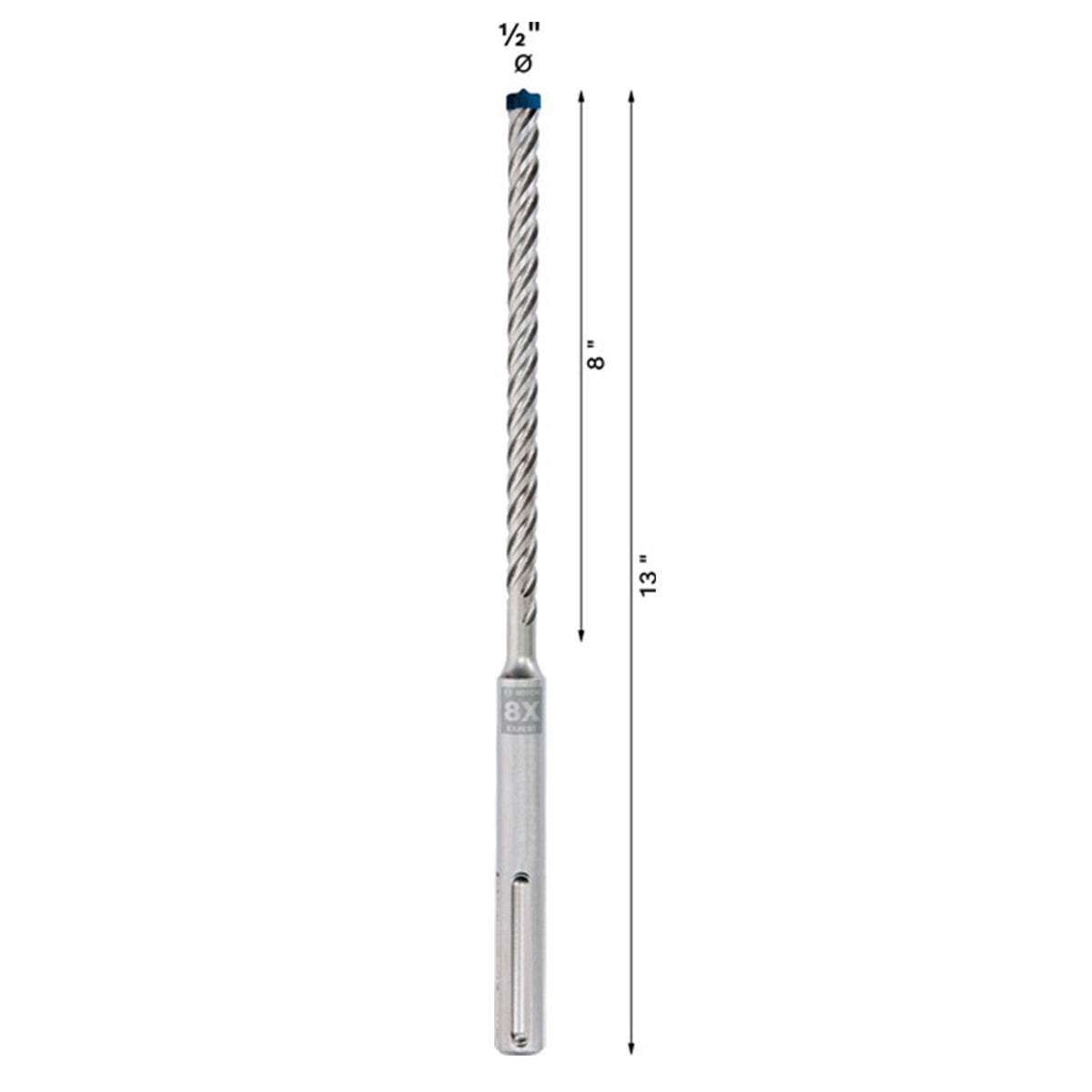 Broca SDS-MAX 8X 1/2" x 13" EXPERT Bosch 2608901343