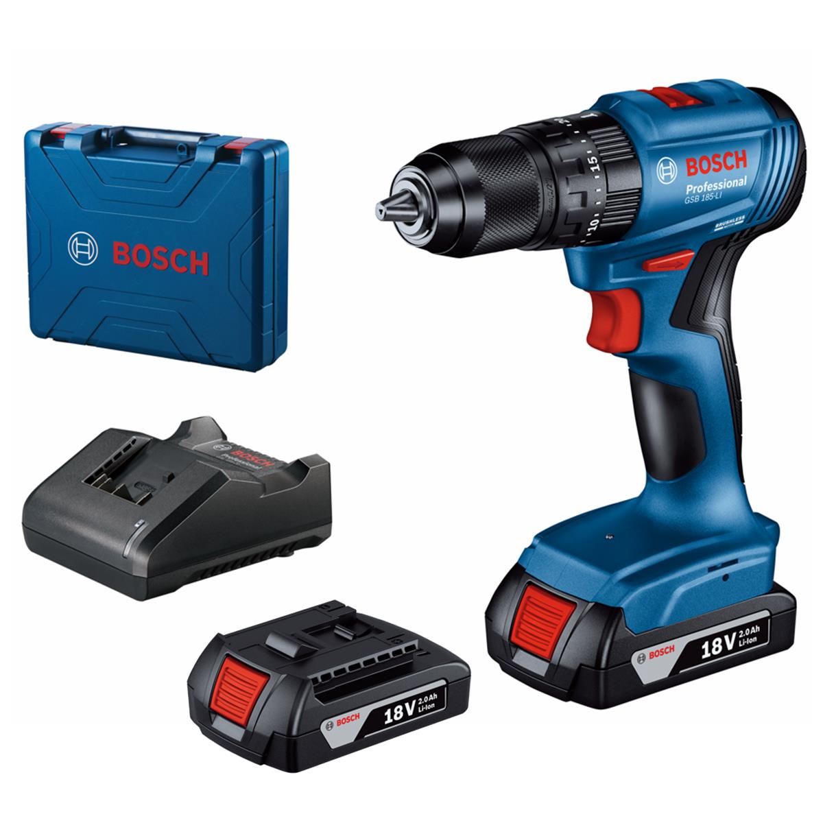 06019H51G0 Rotomartillo inalámbrico Bosch GSB 18V 50 18V BIVOLT, 2 Baterías  – Bosch Store Online