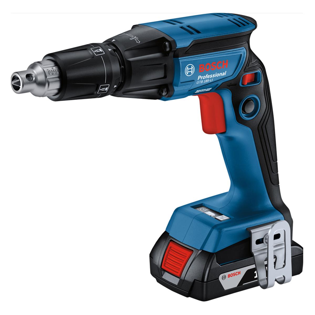 Atornillador para Tablaroca Inalámbrico Hexagonal de 1/4" de 18V Bosch 06019K70G0