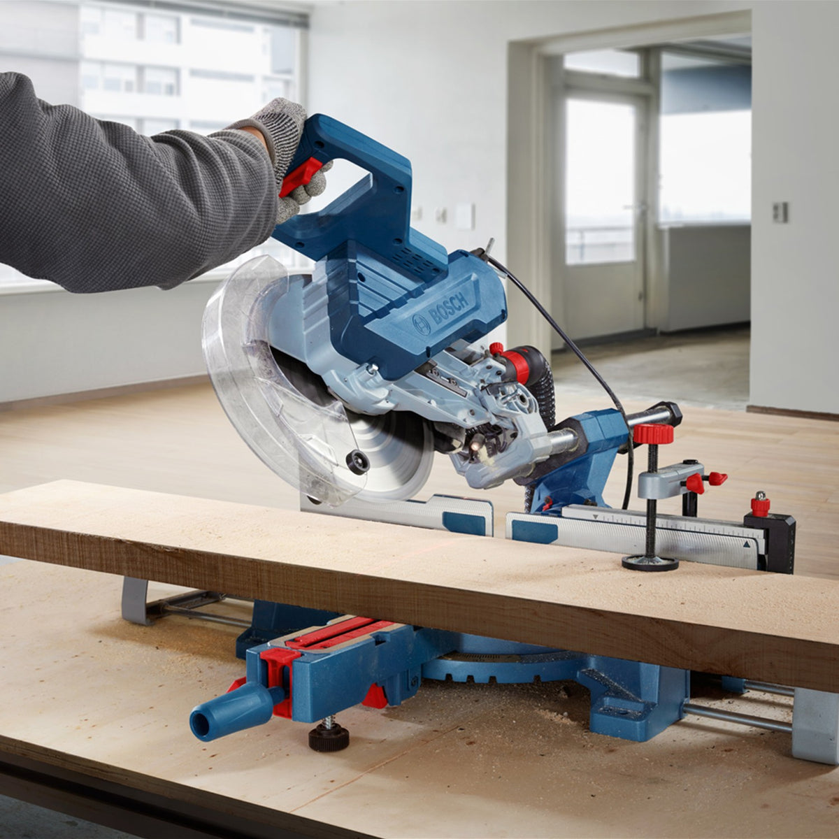 Sierra de Inglete 10” 1,750 W GCM 254  Bosch Professional 0601B520G0