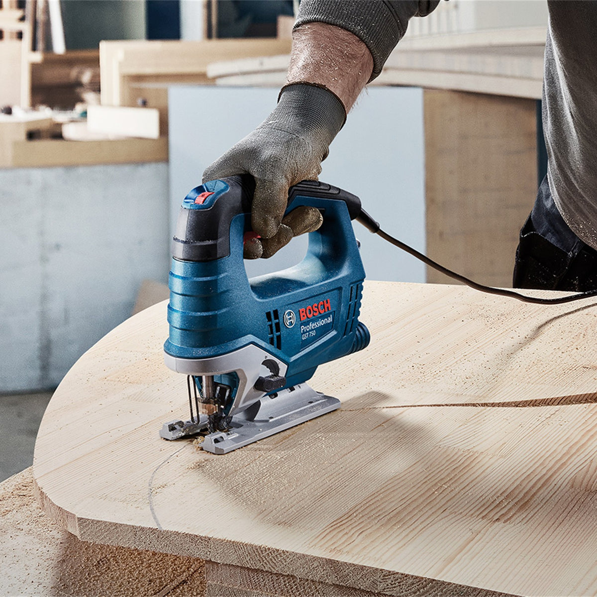 Sierra Caladora 520W de Velocidad Variable GST 750 Bosch Professional 06015B41G0