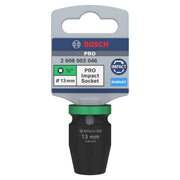 Dado de Impacto PRO 1/2" x 13mm Estándar Bosch 2608003046