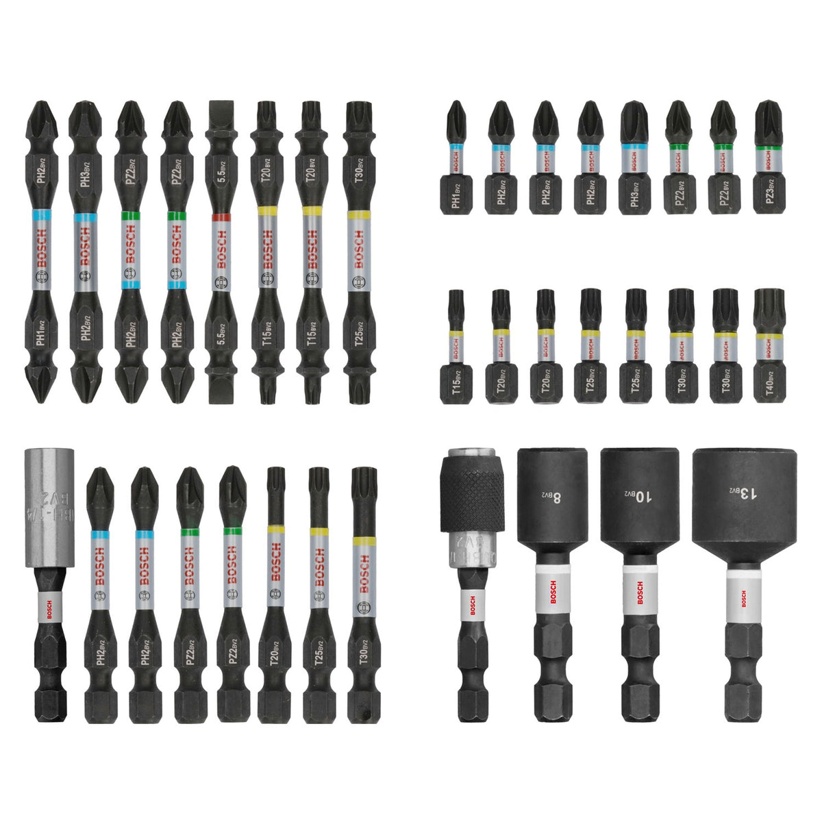 Juego de 36 Puntas de Impacto PRO Bosch 2 608 522 517