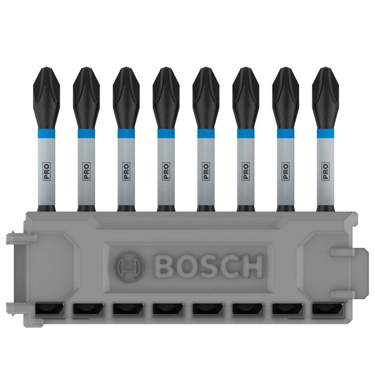 Punta de Impacto PH2 de 2" Bosch Impact Control Paquete de 8 Piezas 2608522330