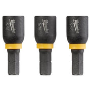 Dado de Impacto de 5/16" Entrada Hex 1/4" (3 Piezas) SHOCKWAVE®  Milwaukee 49-66-4513