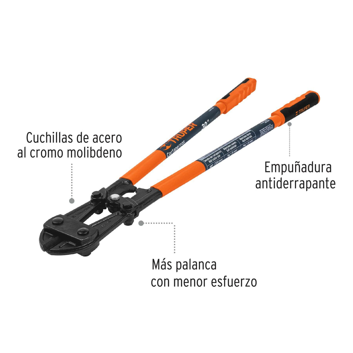 Cortapernos Profesional de 30" Truper 12834 | CP-30X