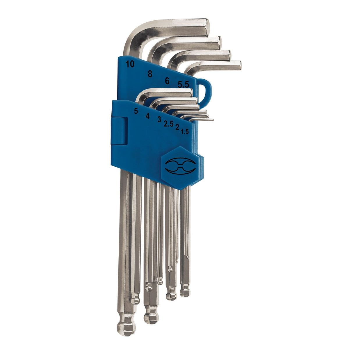 Juego de Llaves Allen Largas Milimétricas (10 Piezas) Truper 13644 | ALLX-10M