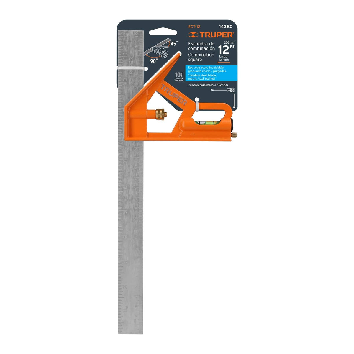 Escuadra de Combinación de 12" Truper 14380 | ECT-12