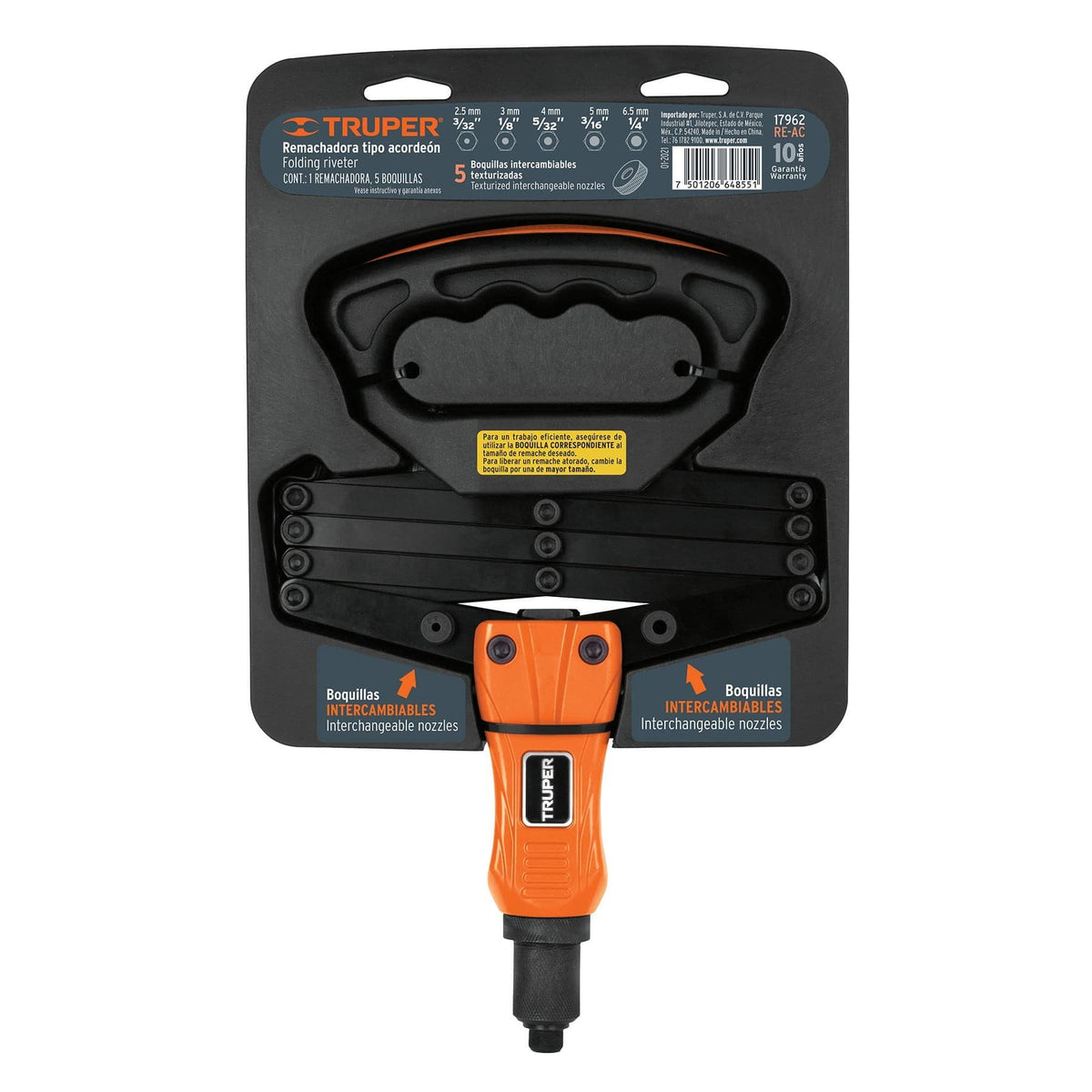 Remachadora Tipo Acordeón Truper 17962 | RE-AC