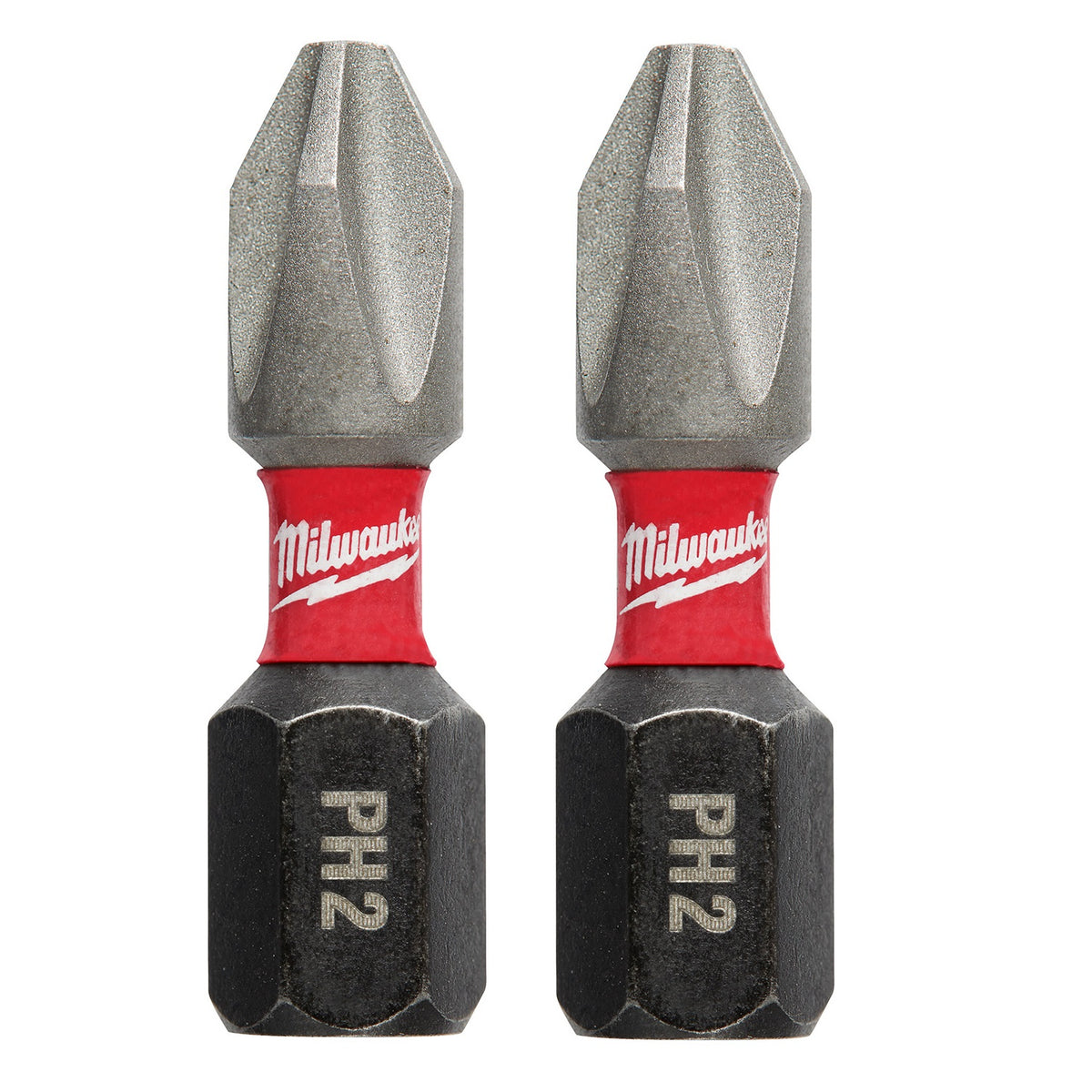 Punta de Impacto PH2 de 1" (2 Piezas) SHOCKWAVE™ Milwaukee 48-32-4412
