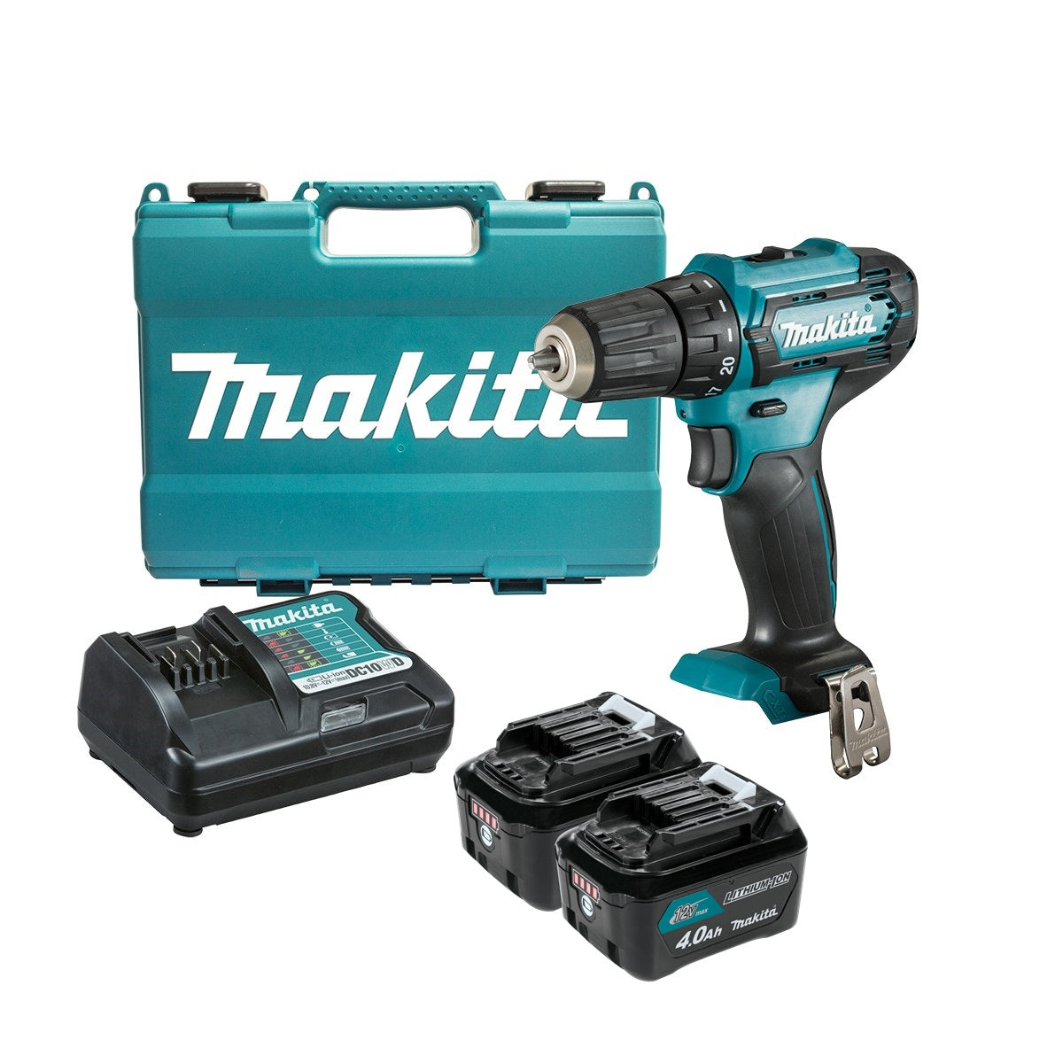 Taladro/Atornillador Inalámbrico de 3/8" 12V CXT Makita DF333DWME