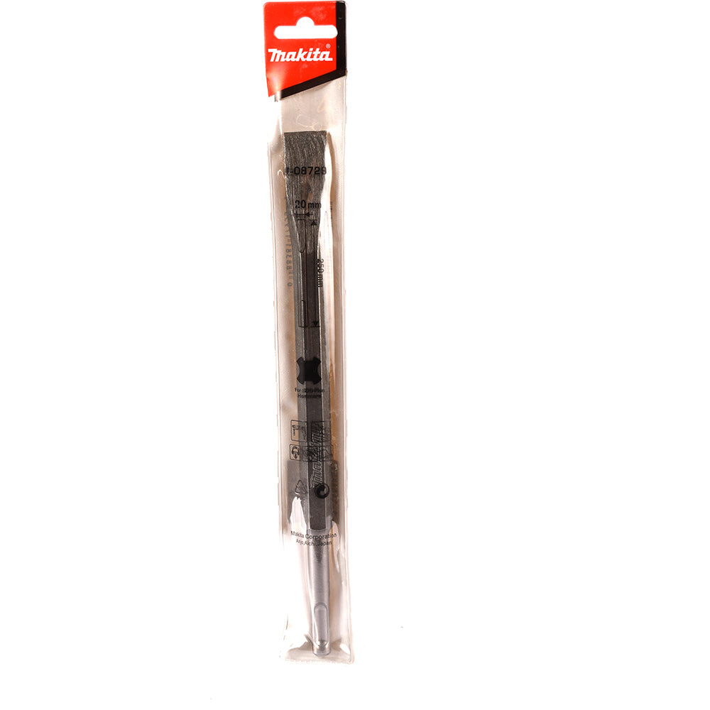 Cincel Plano SDS-Plus de 20x250mm Makita D-08729