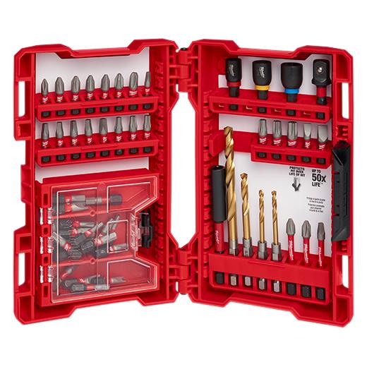 Juego de Puntas de Impacto para Electricista (52 Pzas.) SHOCKWAVE™ Milwaukee 48-32-4025