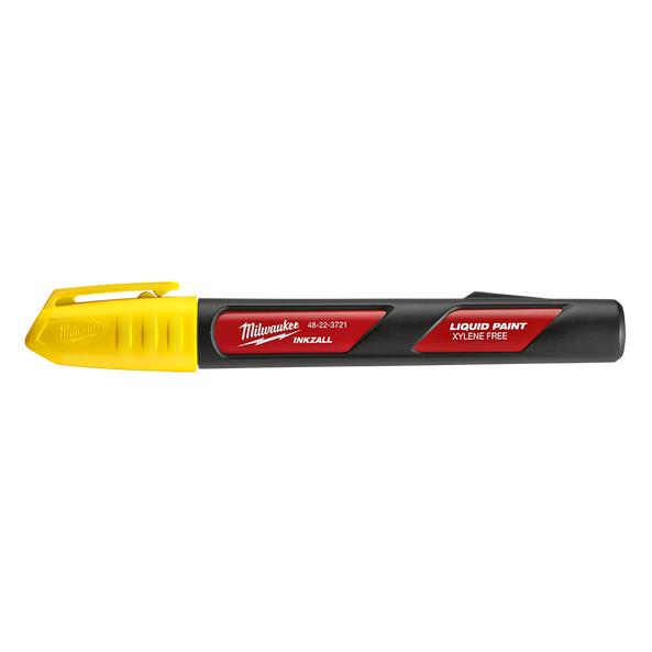 Marcador de Pintura Lí­quida Amarillo INKZALL™ Milwaukee 48-22-3722