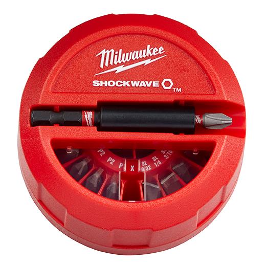 Juego de Puntas de Impacto (Puck con 22 Piezas) SHOCKWAVE™ Milwaukee 48-32-4012