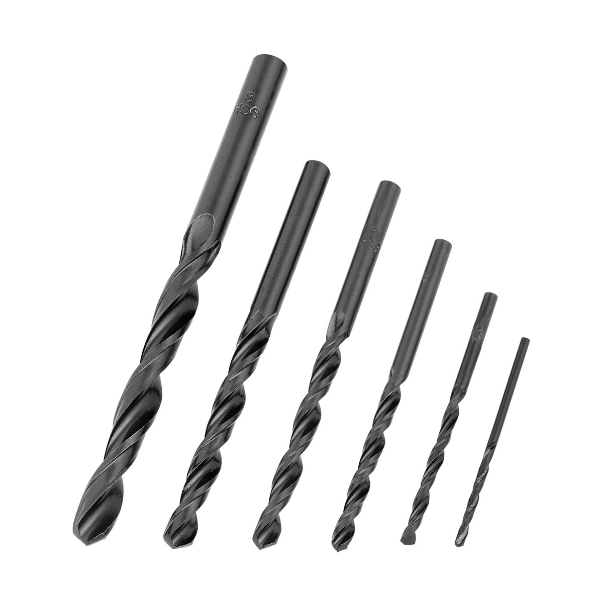 Set de 6 Brocas HSS para Metal BLACK+DECKER  BD0060CS