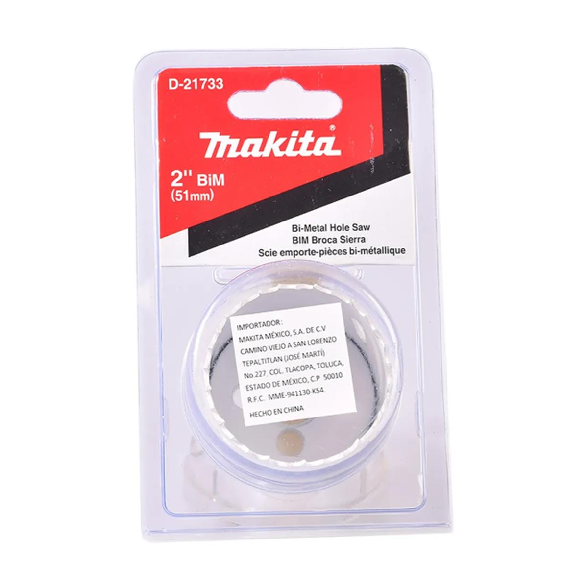 Broca Sierra Bimetálica HSS de 2" Makita D-21733
