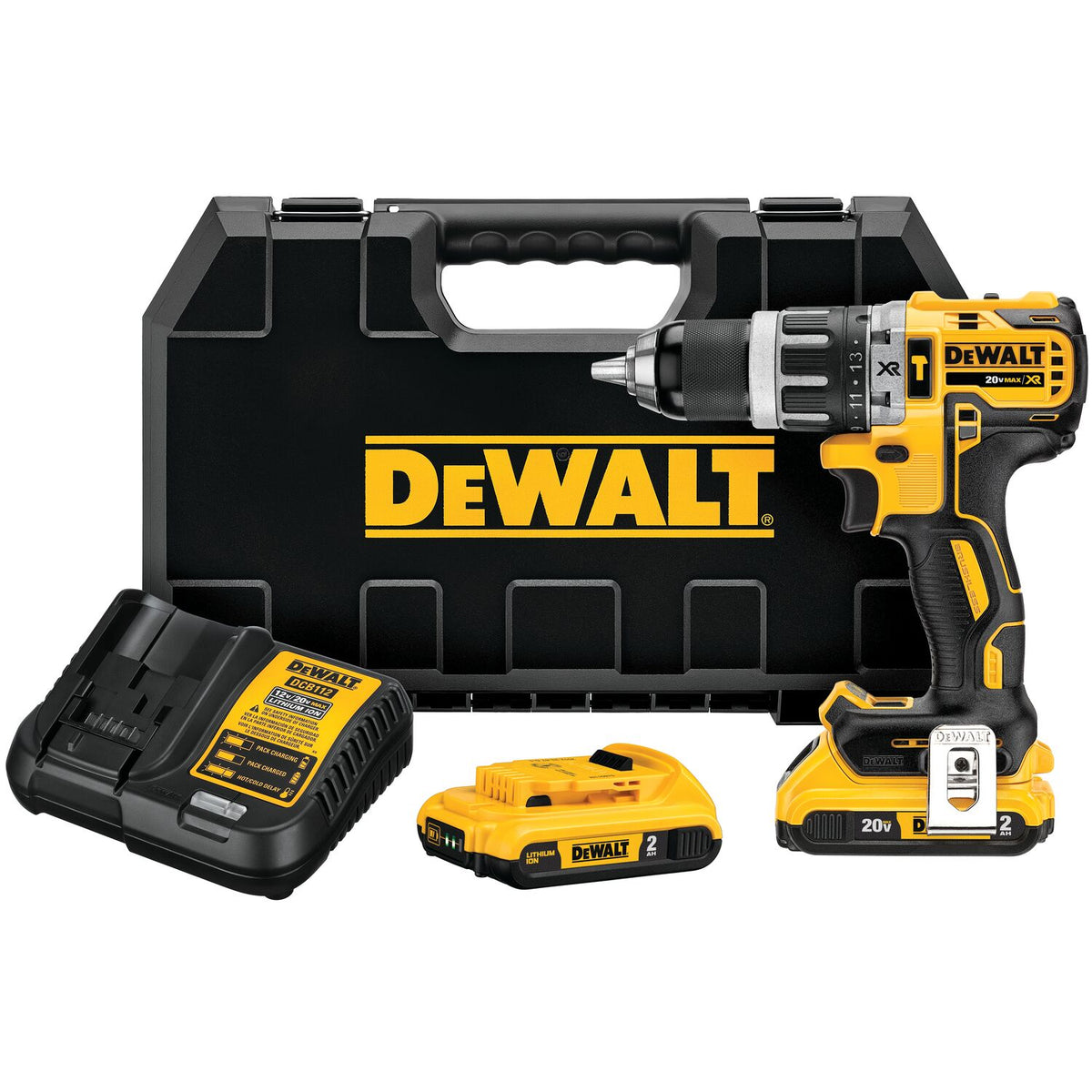 Rotomartillo Inalámbrico de 1/2" XR 20V MAX* Brushless DEWALT DCD796D2-B3