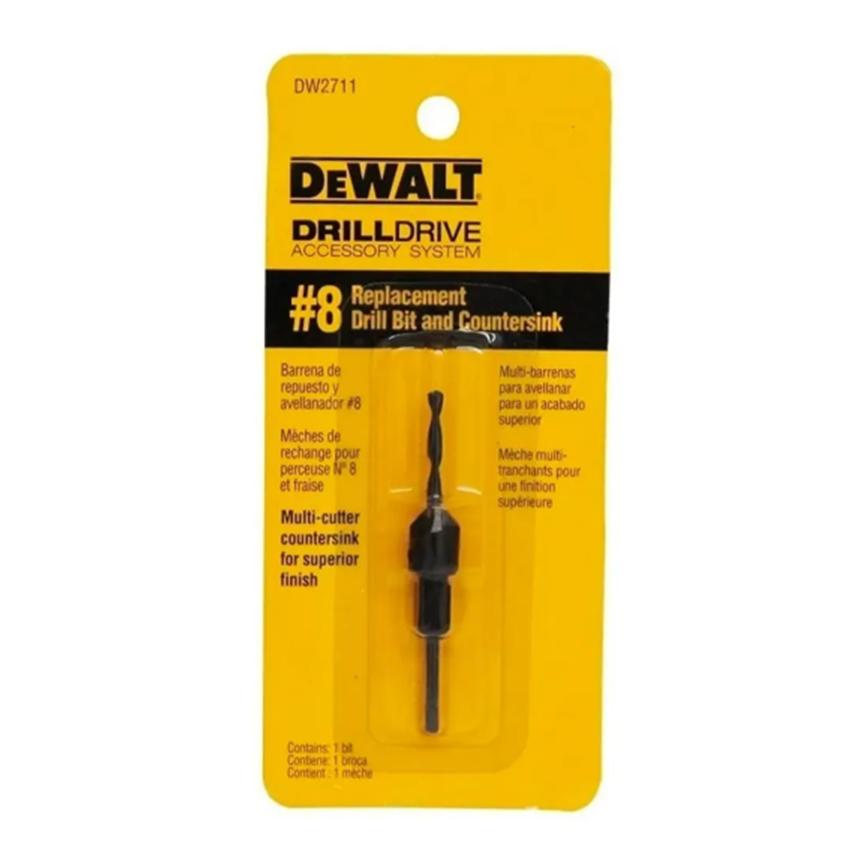 Avellanador #8 DEWALT DW2711