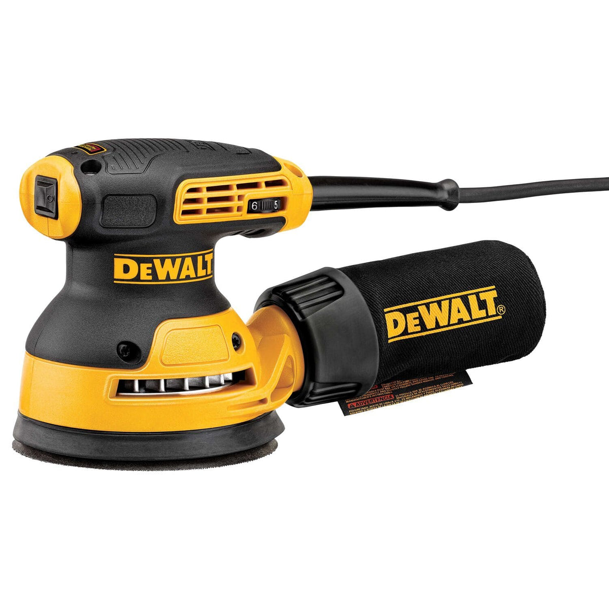 Lijadora Roto-Orbital 5" Velocidad Variable 3Ah DEWALT DWE6423K