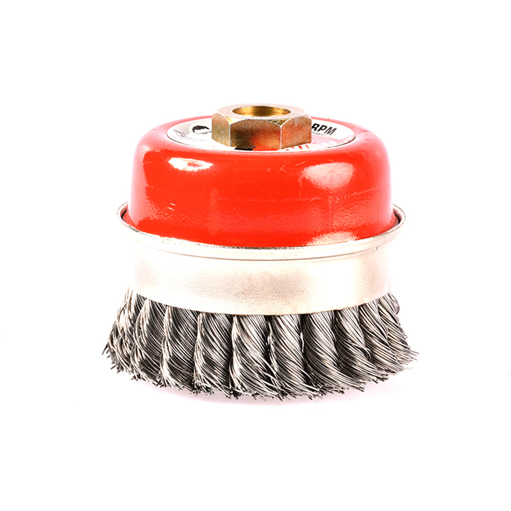 Carda de Copa de Alambre Trenzado Multirosca Makita P-04472