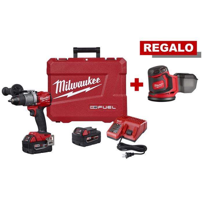 Rotomartillo de 1/2" M18 FUEL™+ Lijadora Orbital M18™ Milwaukee P321-2804