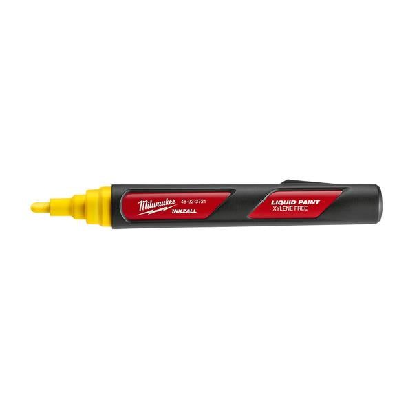 Marcador de Pintura Lí­quida Amarillo INKZALL™ Milwaukee 48-22-3722