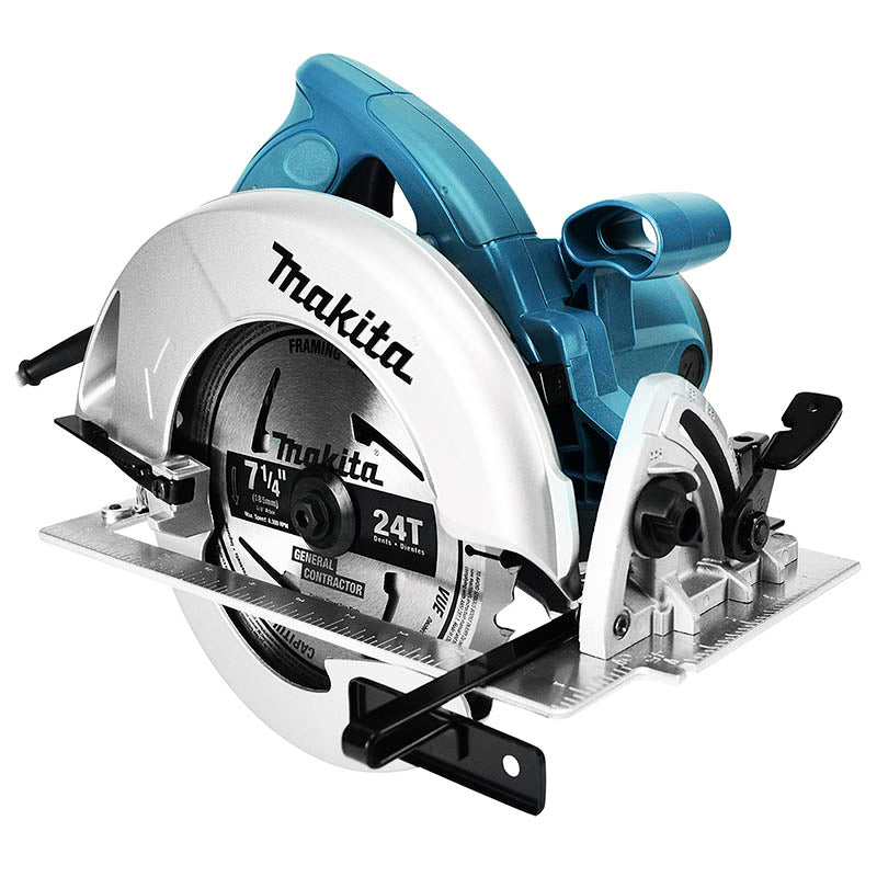 Sierra Circular de 7¼" 1,800W + Rebajadora para Madera Makita 5007NK-P1